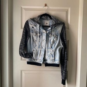Ardene’s Sweater Jean Jacket